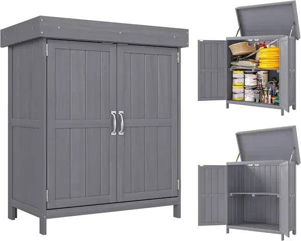 Gartenschrank Tannenholz