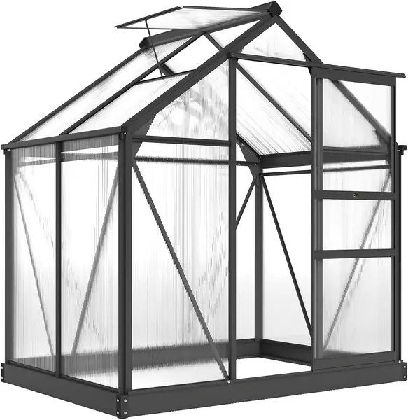Gewächshaus Aluminium 2