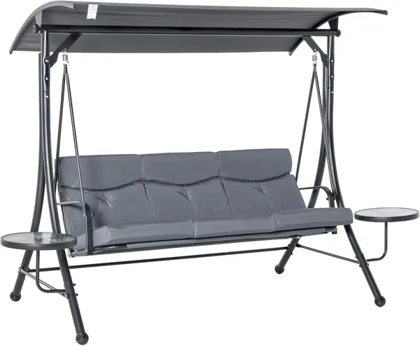 Hollywoodschaukel mit Couchtische