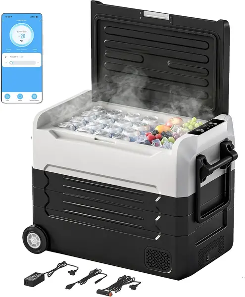 Kompressor Kühlbox 50L -20°C bis 20°C Elektrische Kühlbox