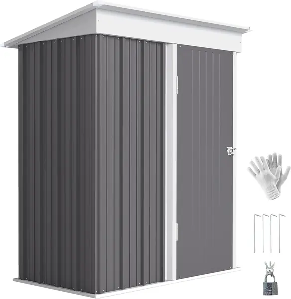 Metall Gerätehaus 1