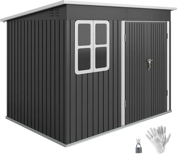 Metall Gerätehaus 4