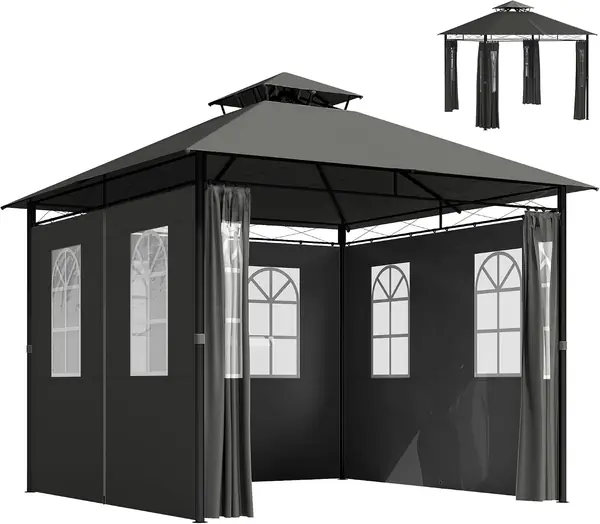 Pavillon 3 x 3 m