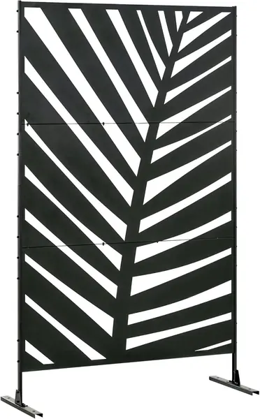 Raumteiler 3-teilig 122 x 198 cm Balkon Sichtschutz