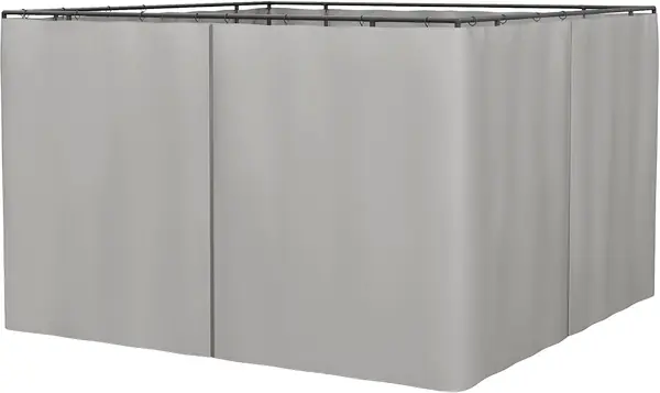 Seitenwand 4er Set für 3x3m Pavillon Seitenteile mit