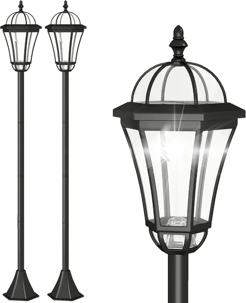 Solar Gartenlaterne 2er Set
